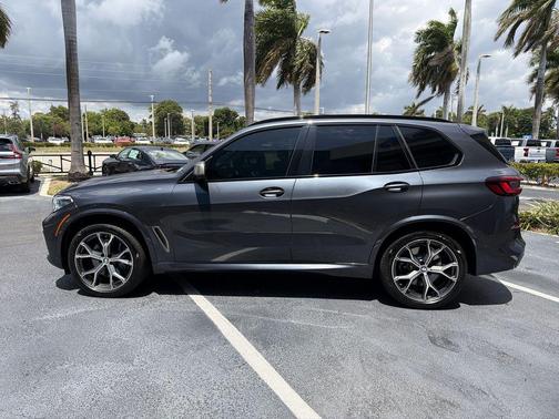 Arctic Gray Metallic 2021 BMW X5 M50i