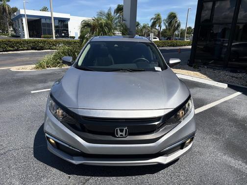 Lunar Silver Metallic 2021 Honda Civic EX