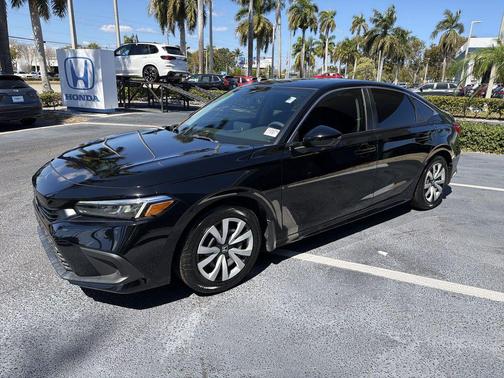 Crystal Black Pearl 2023 Honda Civic LX