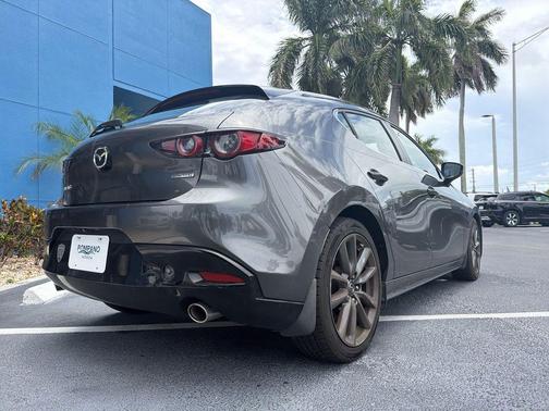 Machine Gray Metallic 2019 Mazda Mazda3 FWD w/Preferred Package