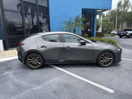 Machine Gray Metallic 2019 Mazda Mazda3 FWD w/Preferred Package