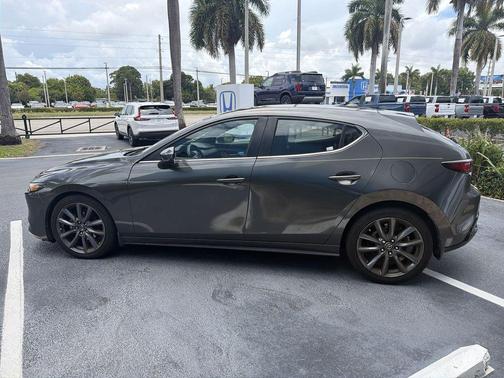 Machine Gray Metallic 2019 Mazda Mazda3 FWD w/Preferred Package