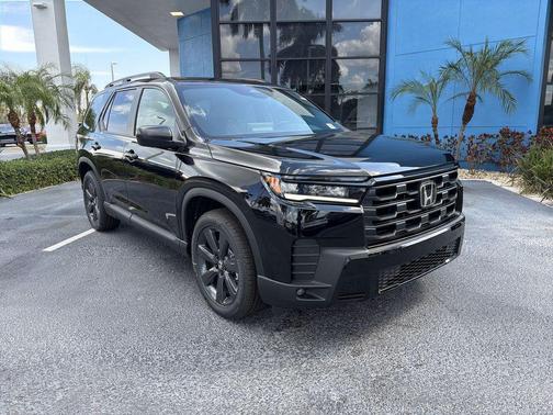 Crystal Black Pearl 2026 Honda Pilot Sport