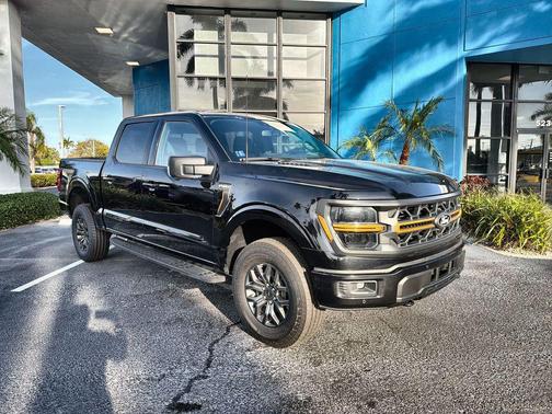 AGATE BLACK METALLIC 2024 Ford F-150 Tremor