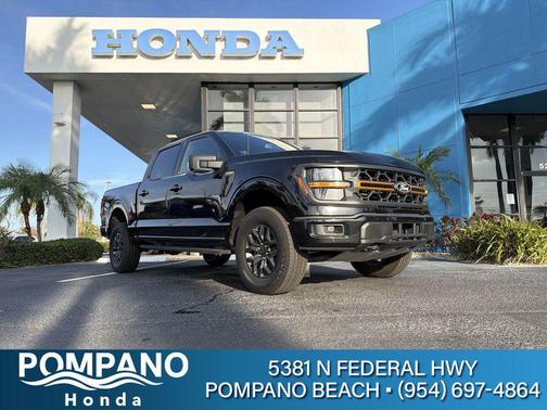 AGATE BLACK METALLIC 2024 Ford F-150 Tremor