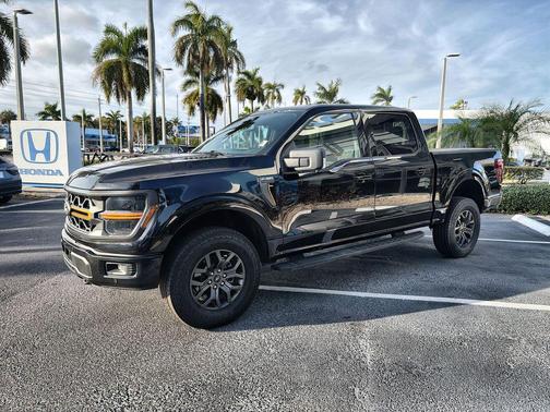 AGATE BLACK METALLIC 2024 Ford F-150 Tremor