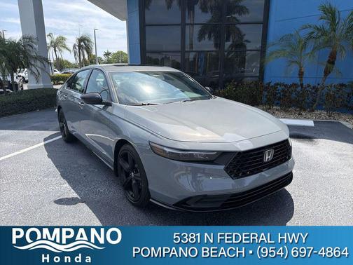 Urban Gray Pearl 2026 Honda Accord Hybrid Sport