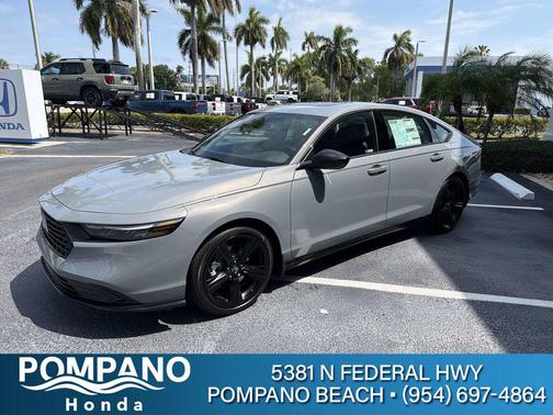 Urban Gray Pearl 2026 Honda Accord Hybrid Sport