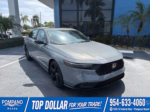 Urban Gray Pearl 2026 Honda Accord Hybrid Sport