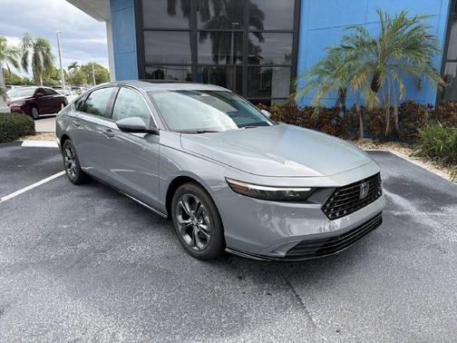 Urban Gray Pearl 2026 Honda Accord Hybrid EX-L