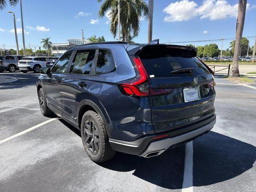 Canyon River Blue Metallic 2027 Honda CR-V Hybrid TrailSport AWD