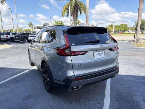Lunar Silver Metallic 2023 Honda CR-V Hybrid Sport Touring AWD