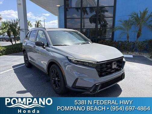 Urban Gray Pearl 2026 Honda CR-V Hybrid Sport-L AWD
