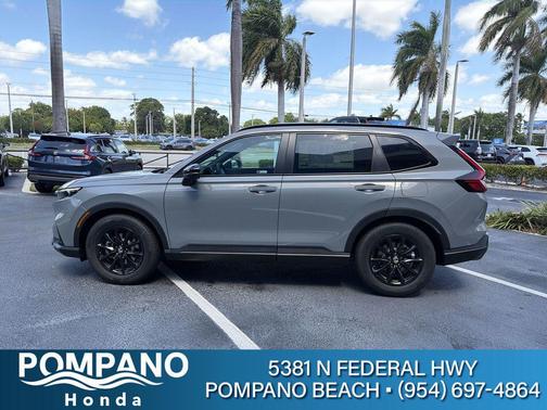 Urban Gray Pearl 2026 Honda CR-V Hybrid Sport-L AWD