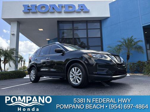 Magnetic Black 2017 Nissan Rogue SV