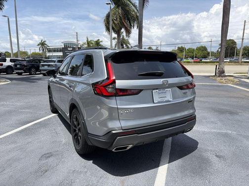 Lunar Silver Metallic 2023 Honda CR-V Hybrid Sport FWD