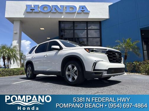 Platinum White Pearl 2024 Honda Pilot EX-L