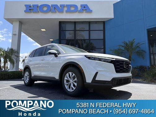 Platinum White Pearl 2026 Honda CR-V LX 2WD