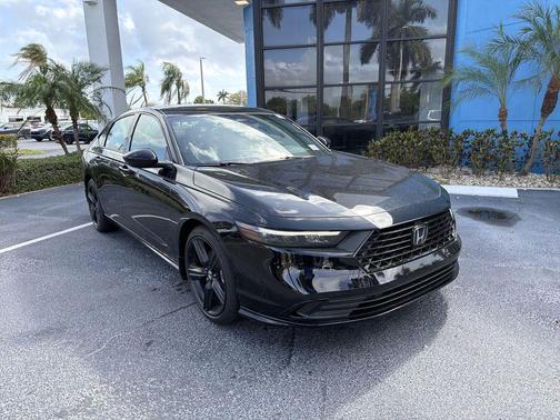 Crystal Black Pearl 2026 Honda Accord Hybrid Sport