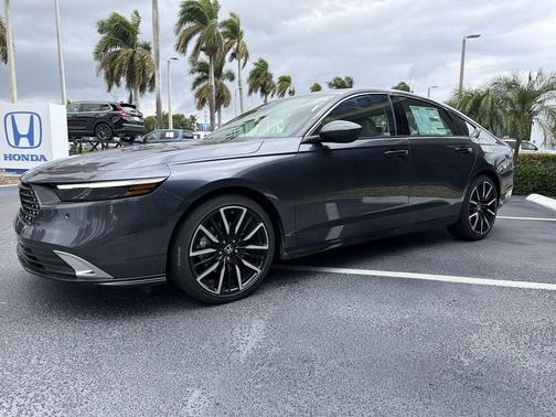 Meteorite Gray Metallic 2026 Honda Accord Hybrid Touring