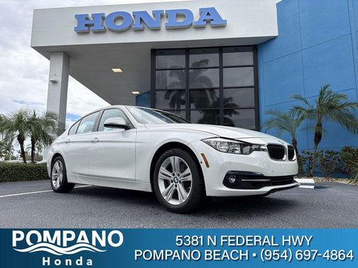 White Metallic 2017 BMW 330 330i