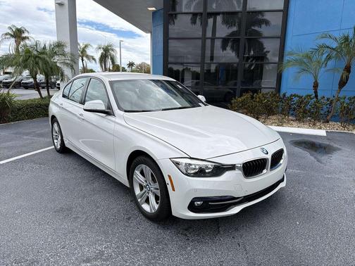 White Metallic 2017 BMW 330 330i