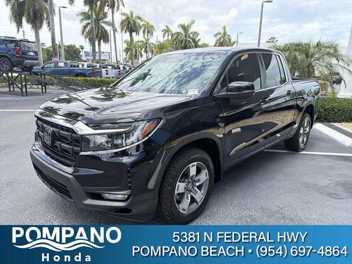 Crystal Black Pearl 2026 Honda Ridgeline RTL