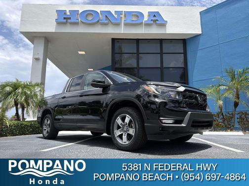Crystal Black Pearl 2026 Honda Ridgeline RTL