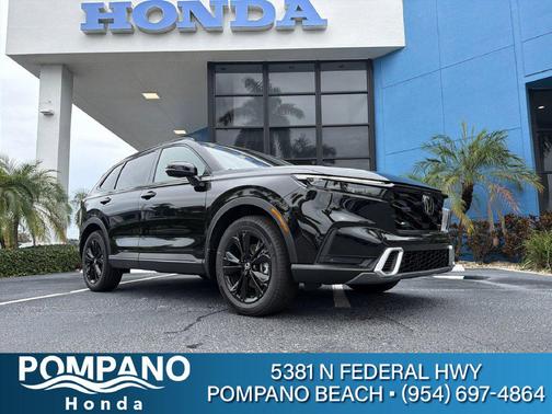 Crystal Black Pearl 2027 Honda CR-V Hybrid Sport Touring AWD