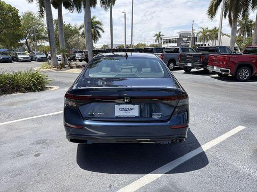 Canyon River Blue Metallic 2026 Honda Accord Hybrid EX-L