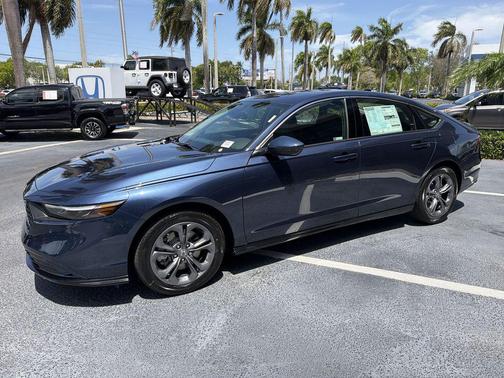 Canyon River Blue Metallic 2026 Honda Accord Hybrid EX-L