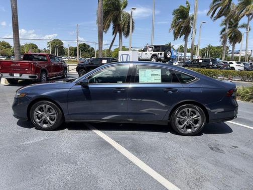 Canyon River Blue Metallic 2026 Honda Accord Hybrid EX-L