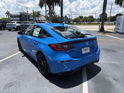 Boost Blue Pearl 2026 Honda Civic Hybrid Sport