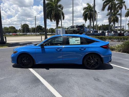 Boost Blue Pearl 2026 Honda Civic Hybrid Sport
