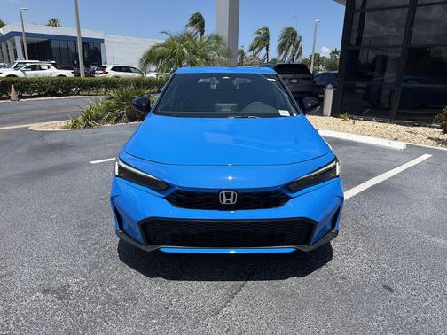 Boost Blue Pearl 2026 Honda Civic Hybrid Sport