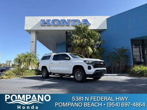 Summit White 2023 Chevrolet Colorado LT