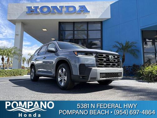 Sonic Gray Pearl 2026 Honda Pilot EX-L