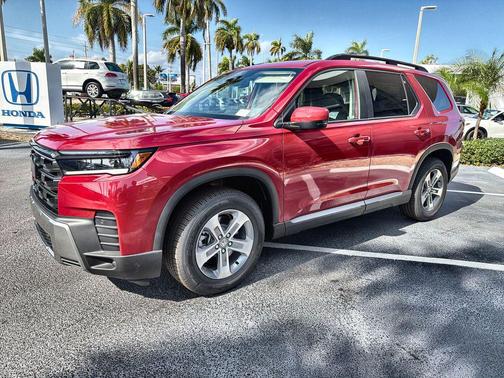 Radiant Red Metallic II 2026 Honda Pilot EX-L