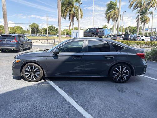 Meteorite Gray Metallic 2024 Honda Civic EX
