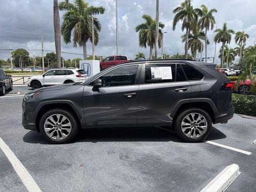 Magnetic Gray Metallic 2023 Toyota RAV4 XLE Premium