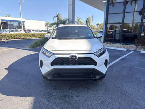White 2022 Toyota RAV4 XLE