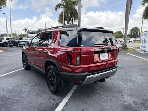 Radiant Red Metallic II 2026 Honda Passport AWD TrailSport Elite