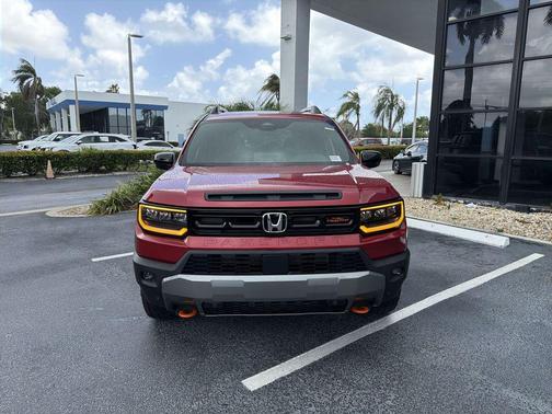 Radiant Red Metallic II 2026 Honda Passport AWD TrailSport Elite
