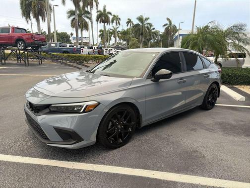 Gray 2024 Honda Civic Sport