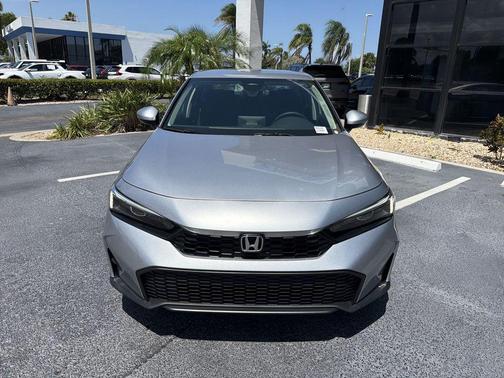 Solar Silver Metallic 2026 Honda Civic LX