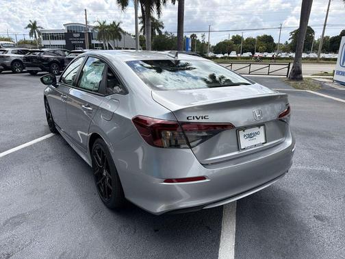 Solar Silver Metallic 2026 Honda Civic Sport