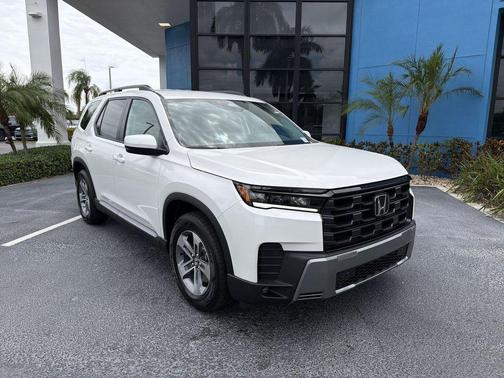 Platinum White Pearl 2026 Honda Pilot EX-L