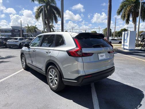 Solar Silver Metallic 2025 Honda CR-V LX 2WD