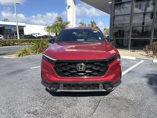 Radiant Red Metallic 2024 Honda CR-V Hybrid Sport AWD