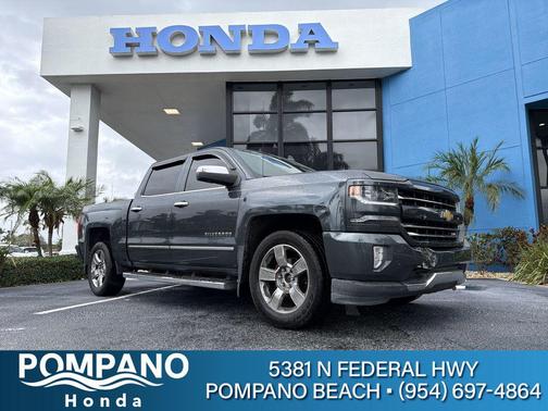 Graphite Metallic 2017 Chevrolet Silverado 1500 LTZ